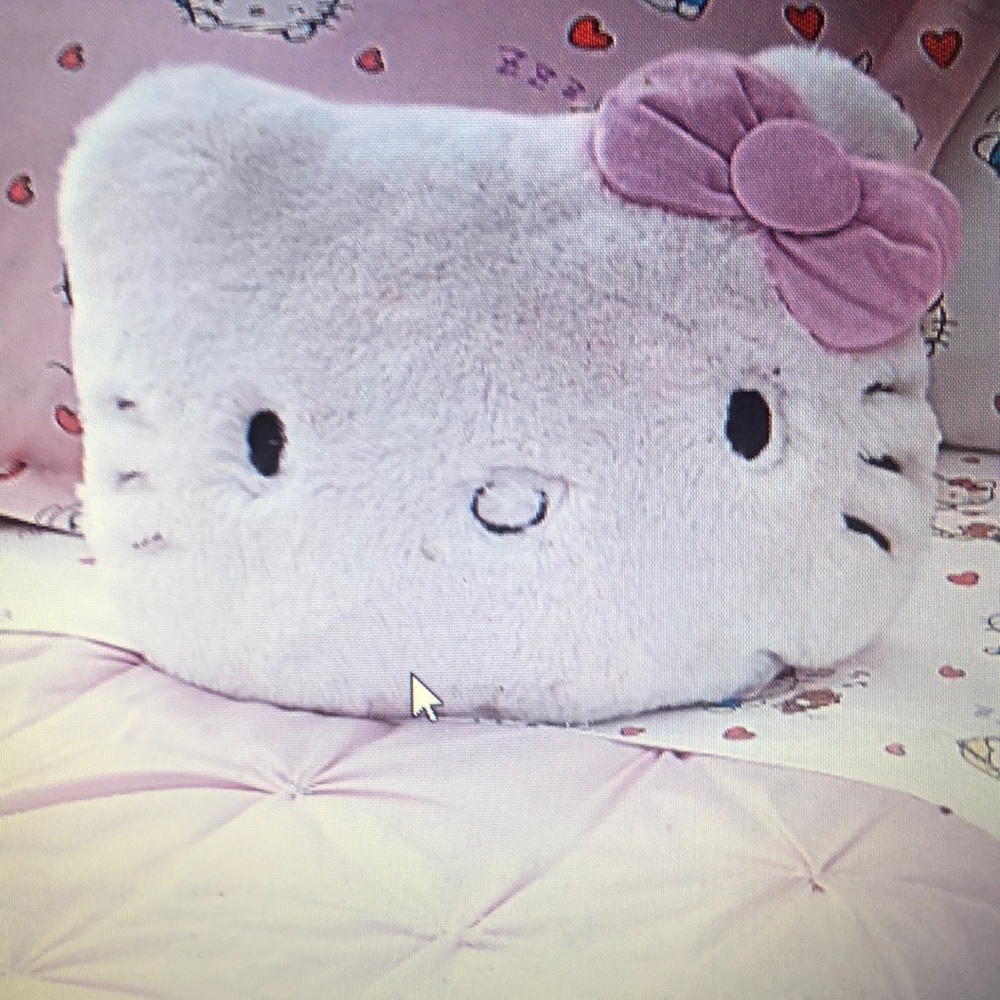 Pottery Barn Kids Hello Kitty® Shaped Pillow NWT NLA